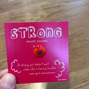 American Girl ‘Strong’ Heart Charm